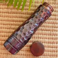 Pure Copper Antique Diamond Bottle , 1000 ML drinking ware