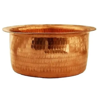 Premium Hammered Copper Cooking Pot (4.2 Litres)