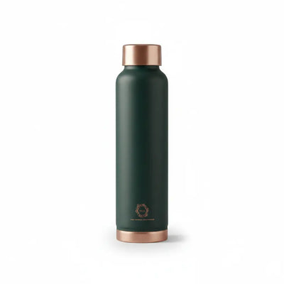 Copper water bottle 1 litre for Improved  Immunity & Digestion (BPA Free)